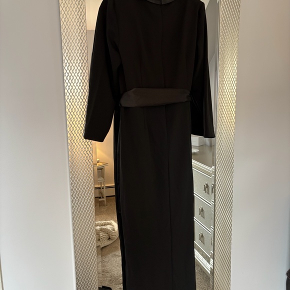 Worn Once! Eliza J Tuxedo Wrap Dress - Picture 10 of 15